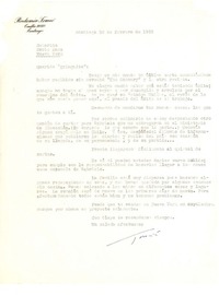 [Carta] 1955 feb. 28, Santiago, Chile [a] Doris Dana, [New York]