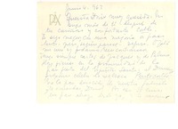 [Carta] 1962 jun. 4, [Montevideo, Uruguay] [a] Doris Dana, [New York]