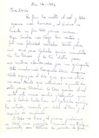[Carta] 1954 dic.14, New Orleans [a] Doris Dana, [New York]