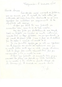 [Carta] 1955 dioc. 8, Valparaíso, Chile [a] Doris Dana, [New York]
