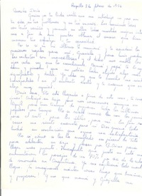 [Carta] 1956 feb. 2, Rapallo, [Italia] [a] Doris Dana, [New York]