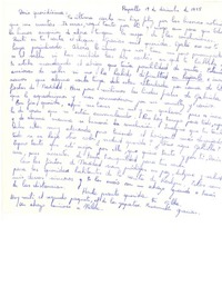 [Carta] 1955 dic. 19, Rapallo, [Italia] [a] Doris Dana, [New York]