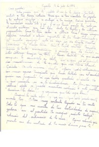 [Carta] 1956 jul. 14, Rapallo, [Italia] [a] Doris Dana, [New York]