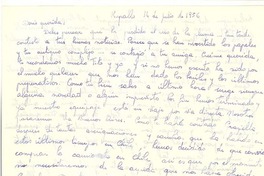 [Carta] 1956 jul. 14, Rapallo, [Italia] [a] Doris Dana, [New York]