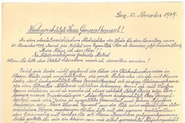 [Carta], 1949 nov. 22, Linz, Austria [a] [Gabriela Mistral]