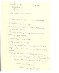 [Carta], 1951 sep. 18, Freiburg, Alemania [a] Gabriela Mistral