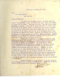 [Carta] 1928 mar. 3, Santiago, Chile [a] Luis Omar Cáceres, San Antonio, Chile