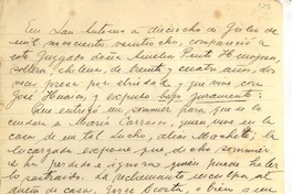 [Carta] 1928 jul. 18, San Antonio, Chile [a] [Juzgado Policial]