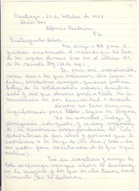 [Carta] 1978 oct. 23, Santiago, Chile [a] Alfonso Calderón
