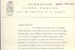 [Carta] [c.1980], Santiago, Chile [a] Alfonso Calderón