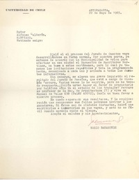 [Carta] 1965 may. 22, Antofagasta, Chile [a] Alfonso Calderón