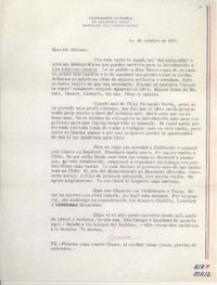 [Carta] 1967 oct. 01, California, Estados Unidos [a] Alfonso Calderón