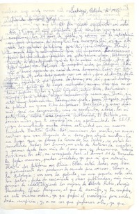 [Carta] 1985 octubre, Santiago, Chile [a] Jorge [Aravena Llanca]
