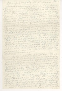 [Carta] 1953, New York, Estados Unidos [a] Sixtina Araya