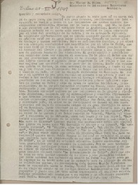 [Carta] 1949 junio 28, Bilbao, España [a] Victor Domingo Silva, Ministerio de Relaciones Exteriores, Santiago, [Chile]