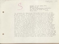 [Carta] 1951 marzo 23, Bilbao, España [a] Luis Subercaseaux Errázuriz, Roma