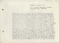 [Carta] 1951 febrero 3, Bilbao, España [a] Emilio Rodríguez Mendoza, Santiago de Chile