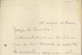 [Carta] 1936 abril 3, San Remo, Italia [a] Juan Mujica de la Fuente