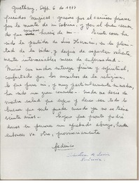 [Carta] 1977 septiembre 6, Guéthary, Francia [a] Juan Mujica de la Fuente, Santiago, Chile