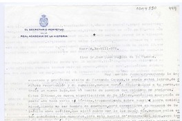 [Carta] 1978 agosto 30, Madrid, España [a] Juan Mujica de la Fuente
