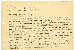 [Carta] 1950 junio 3, Bilbao, España [a] Juan Mujica de la Fuente