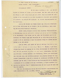 [Carta] 1945 diciembre 11, Linares, Chile [a] Juan Mujica de la Fuente.