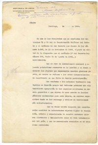 [Decreto] 1942 marzo, Santiago