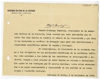 [Carta] 1948 noviembre 2, Santiago, Chile [a] Juan Mujica, Mendoza, Argentina