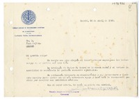 [Carta] 1949 abril 26, Madrid, España [a] Juan Mujica, Bilbao, España