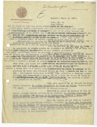 [Carta] 1945 enero 1, Madrid, España [a] Juan Mujica, Santiago, Chile