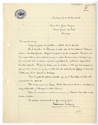 [Carta] 1948 octubre 27, Santiago, Chile [a] Juan Mujica, Mendoza, Argentina