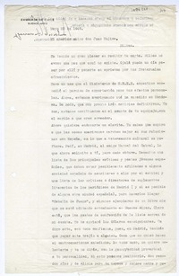 [Carta] 1949 mayo 30, Buenos Aires, Argentina [a] Juan Mujica de la Fuente, Bilbao, España