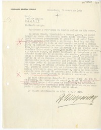 [Carta] 1934 enero 16, Barcelona, España [a] Juan Mujica de la Fuente, Madrid