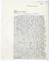 [Carta] 1962 septiembre 8, Arequipa, Perú [a] Dalmiro de la Válgoma, Madrid, España