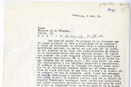 [Carta] 1962 septiembre 8, Arequipa, Perú [a] Dalmiro de la Válgoma, Madrid, España