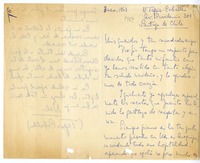 [Carta] 1963 enero, Santiago, Chile [a] Juan Mujica, Arequipa, Perú