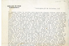 [Carta] 1946 septiembre 30, Washington D.C [a Anita]