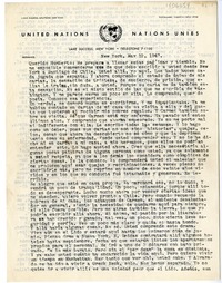 [Carta] 1947 mayo 12, Nueva York [a] Humberto Díaz-Casanueva
