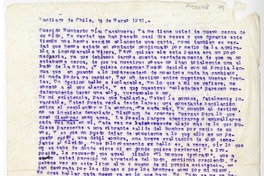 [Carta] 1939 marzo 25, Santiago, Chile [a] Humberto Díaz-Casanueva