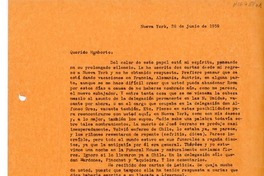 [Carta] 1959 junio 28, Nueva York, [a] Humberto Díaz-Casanueva, [Italia]