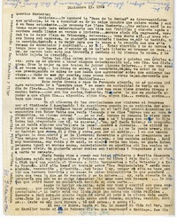 [Carta] 1960 diciembre 13, Santiago, Chile [a] Humberto Díaz-Casanueva