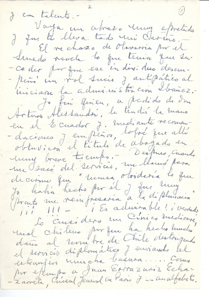 [Carta] 1954 jun. 2, La Habana, Cuba [a] Joaquín Edwards Bello