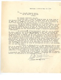 [Carta] 1951 jun. 6, Santiago, Chile [a] Joaquín Edwards Bello
