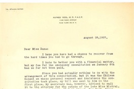 [Carta] 1957 ago. 28, New York [a] Doris Dana, [New York]