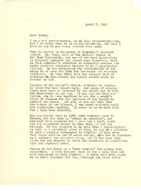 [Carta] 1953 apr. 7, [New York] [a] Radomiro Tomic, [Santiago de chile]