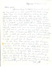 [Carta] 1957 dic. 1, Valparaíso, Chile [a] Doris Dana, [New York]