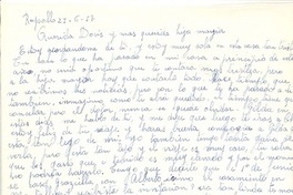 [Carta] 1957 jun. 25, Rapallo, [Italia] [a] Doris Dana, [New York]