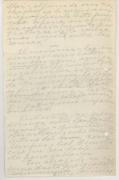 [Carta] [1952], [Nápoles, italia] [a] José Santos González Vera