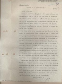 [Oficio consular N°15440] 1950 junio 5, Bilbao, España [al] Sr. Ministro de Relaciones Exteriores
