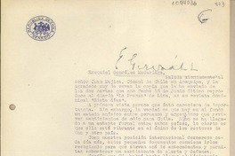 [Carta] 1961 septiembre 4, Santiago, Chile [a] Juan Mujica, Arequipa, Perú